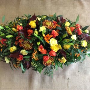 Autumnal Coffin Spray