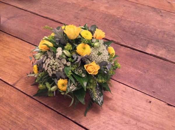 Yellow and White Posy
