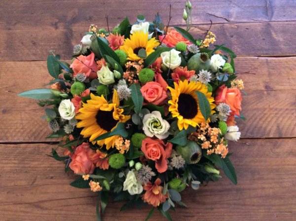 Autumnal Posy Pad