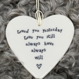 Loved You Yesterday Heart
